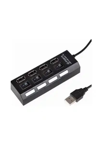 Dört USB Portlu Masaüstü Çoğaltıcı: Tak-Çalıştır Özelliği ve Geniş Uyumluluk