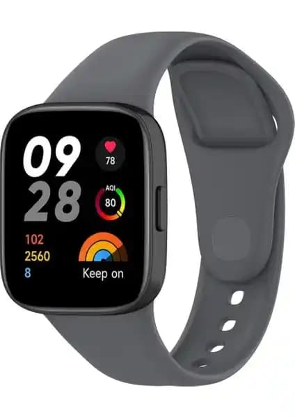 Fibaks Xiaomi Redmi Watch 3 Kordonu: Konforlu Silikon Kayış ve Şık Renk Seçenekleri