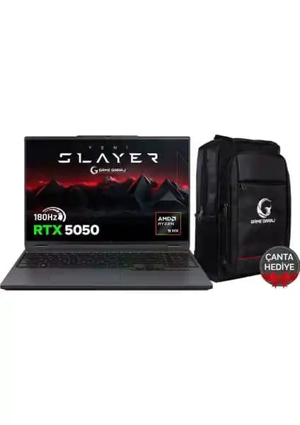 Game Garaj Slayer R9T-5050 C5 İncelemesi: Ryzen 9 ve RTX 5050'li 16 inç Freedos Dizüstü
