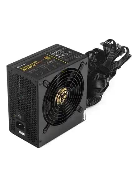 GD 600W 80+ Gold Tek Ray Aktif PFC ATX Güç Kaynağı: Siyah Tasarım, Stabil ve Verimli