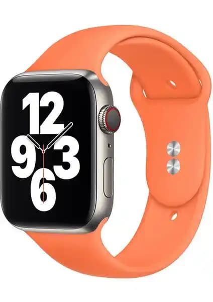 HappyCase silikon kordon ile Apple Watch Ultra 49mm için konfor ve modern uyum hissi