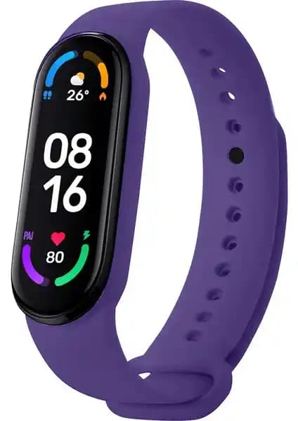 Hoffice Silikon Kordon Mi Band 5/6 Uyumlu: Dayanıklı, Suya Dayanıklı ve Konforlu