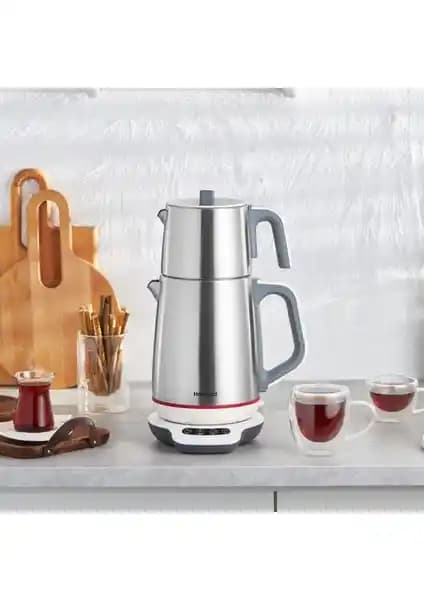 Homend Royaltea 1709H Konuşan Çay Makinesi ile Karaca Redgold 1501 Kettle Karşılaştırması