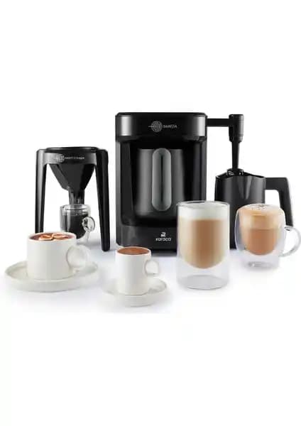 Karaca Hatır Barista Cappuccino ve Türk Kahve Makineleri: Antrasit vs Kırmızı
