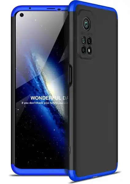 KNY Xiaomi Mi 10T Kılıf 3 Parça 360 Zore Ays Kapak: Çok Katmanlı Koruma ve Tasarım