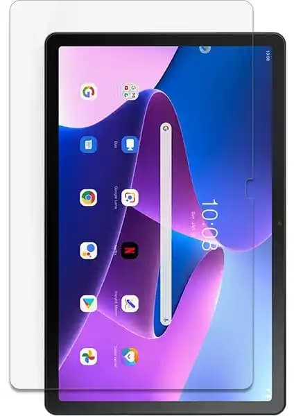 Lenovo Tab M10 (3. Nesil) için Nano Cam Koruyucu ile Şeffaf Koruma ve Dokunmatik Korunması