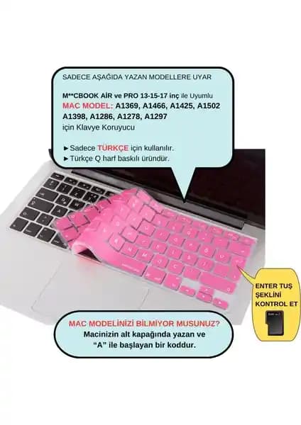 McStorey MacBook Klavye Koruyucu: Türkçe Q Baskılı Uyumlu Modeller ve Koruma Özellikleri