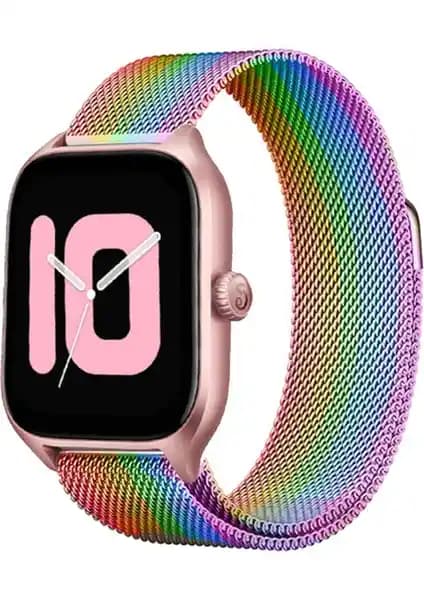 Milano Loop Kordon: Xiaomi Redmi Watch 5 Active/Lite için mıknatıslı metal tel örgü kayış