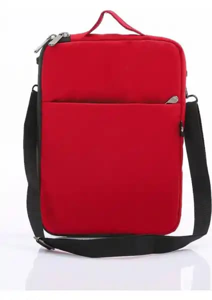 Roxbros Bordo 8-11 İnç Tablet Çantası: İnce Tasarım, Alt Destek ve Kılıf Uyumlu