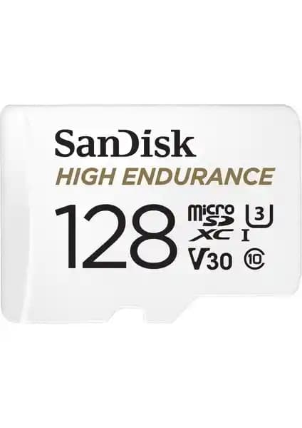 SanDisk Dayanıklı 128GB microSDXC: Sınıf 10, U3 ve V30 ile 4K Güvenlik ve Araç Kamerası Depolama