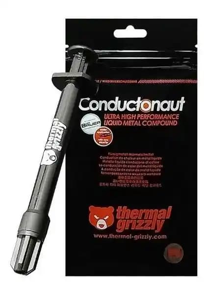 Thermal Grizzly Conductonaut Likit Metal 1g: Yüksek Termal İletkenlik ve Isı Performansını Destekler