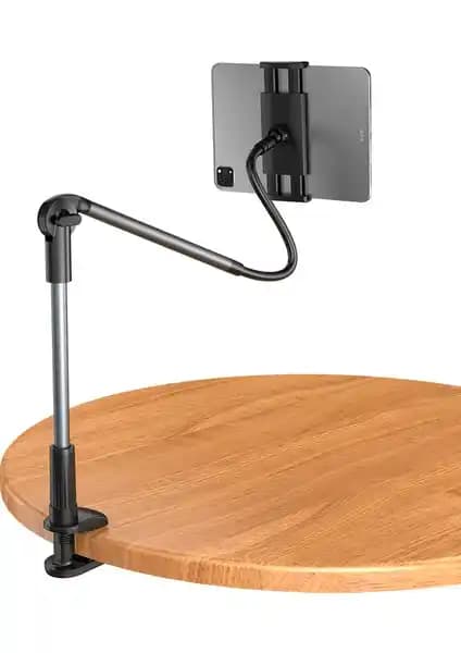 TriLine 12.9 inç Esnek Uzun Kollu Masaüstü Tablet ve Telefon Tutucu: Özellikler