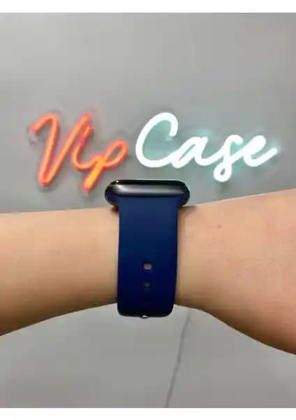 Vip Case Apple Watch Silikon Kordon 38/40/41mm SE Serileriyle Uyumlu, Dayanıklı Konforlu