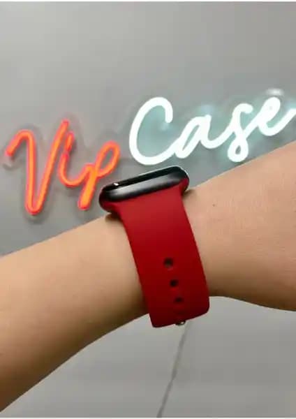 Vip Case Apple Watch Uyumlu Spor Silikon Kordon: Hafif, Dayanıklı ve Renkli Seçenekler