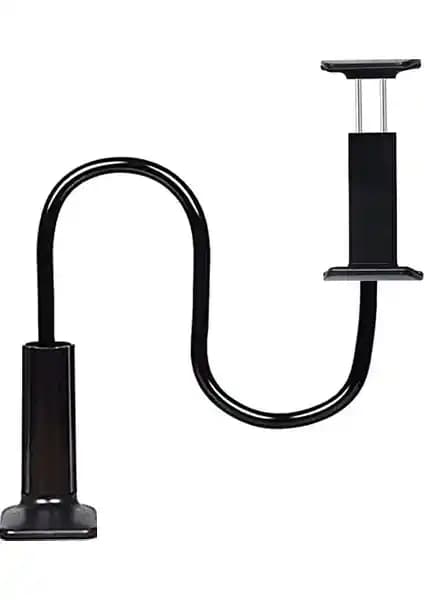 Wlue Esnek Masaüstü Tutucu 10,2 inç Tablet ve Telefon İçin Çok Yönlü Güvenli Konumlandırma