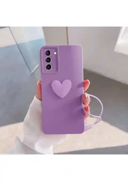 Zebana Kalpli Love Kılıf Galaxy S23 5G için Şık, Koruyucu ve Hafif Tutma Avantajı