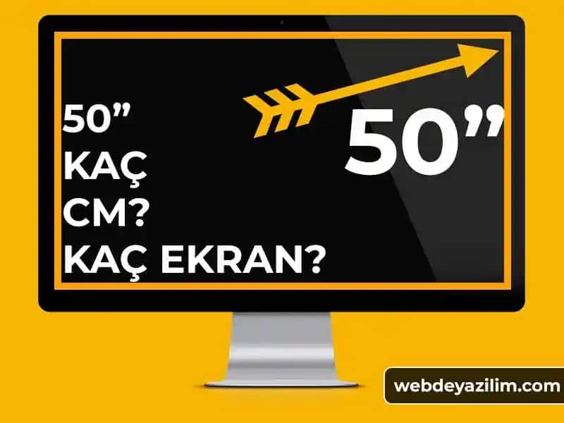 50 İnç Ekranlar: Boyutlar, Kullanım Alanları ve Seçim İpuçları