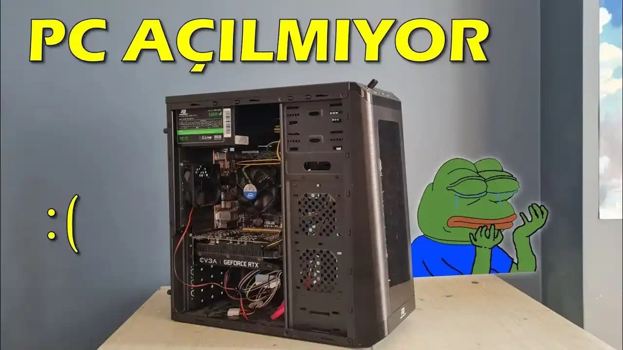 Bilgisayar Açılmıyorsa Ne Yapmalısınız? Adım Adım Çözüm Rehberi