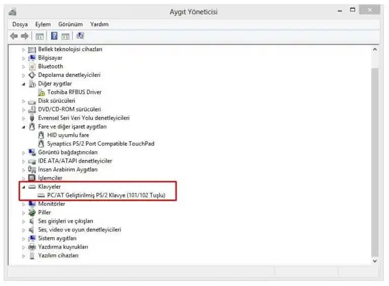 Bilgisayar ve Dizüstü Bilgisayar Klavyeleri Çalışmama Nedenleri ve Çözüm Yolları