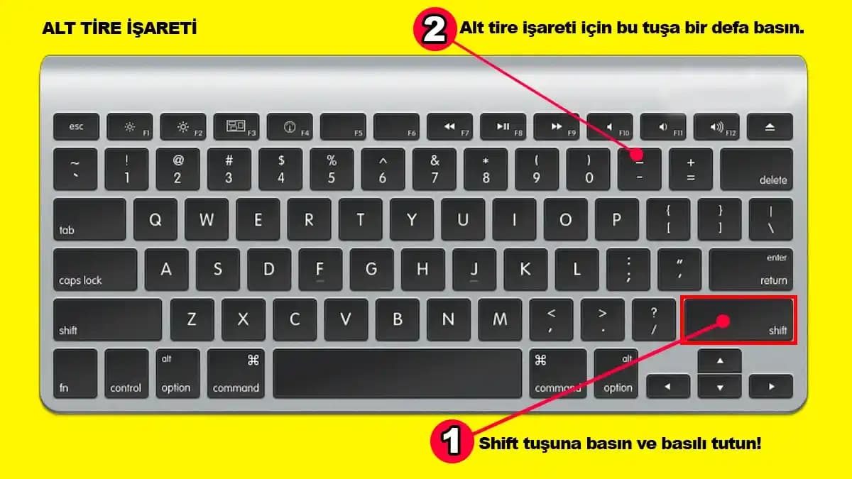 Bilgisayarda Alt Tire Nasıl Yapılır: Klavye Kullanımı ve İpuçları