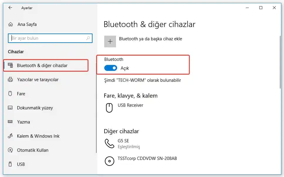 Bilgisayarda Bluetooth Nasıl Açılır ve Sorunlar Nasıl Çözülür