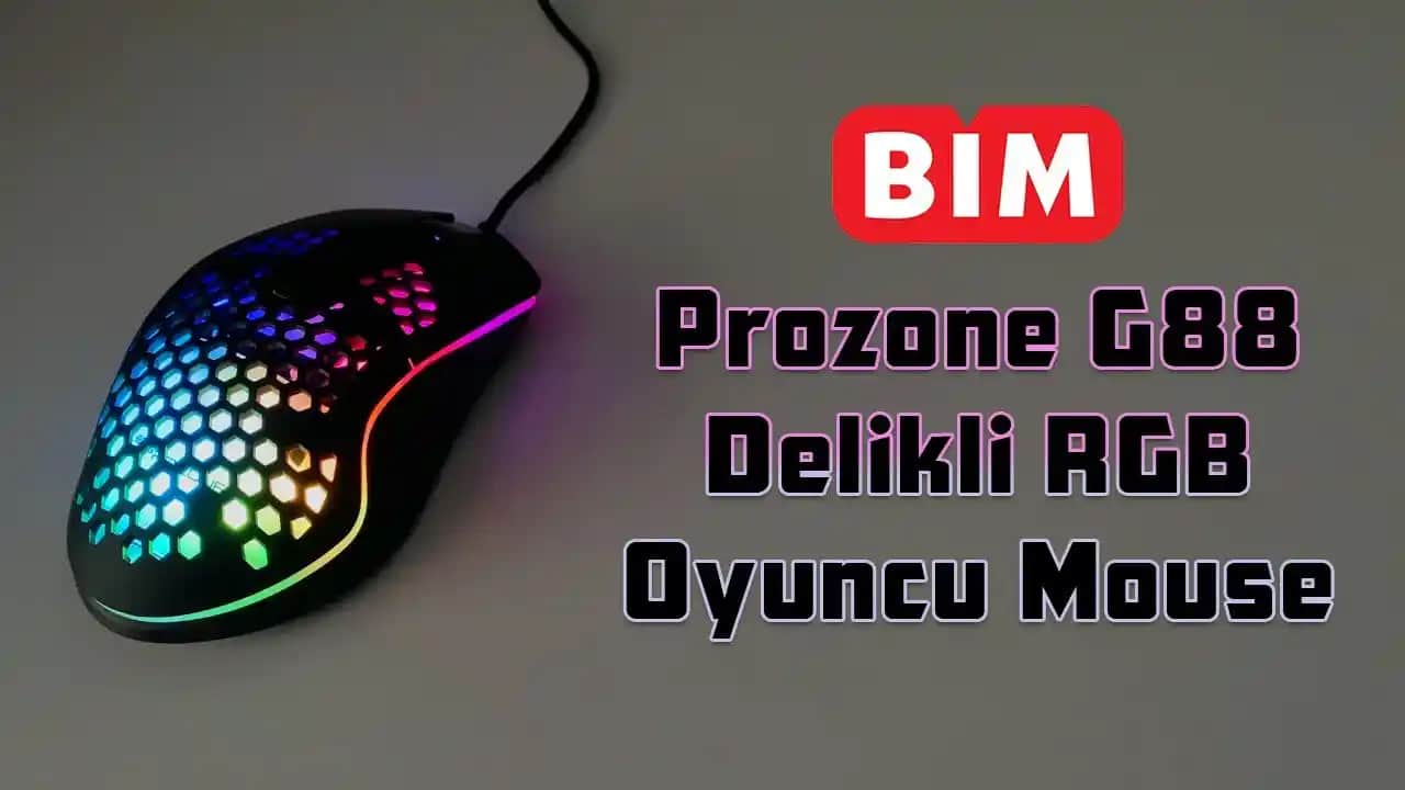 BİM Oyuncu Mouse'ları: Uygun Fiyatlı ve Kaliteli Oyun Deneyimi İçin Seçenekler