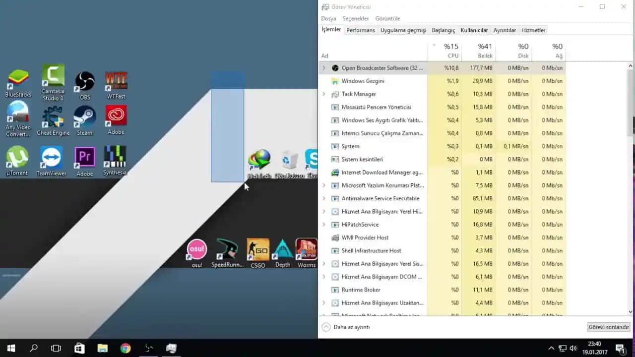 CPU Kullanımını Azaltma ve Bilgisayar Performansını Artırma Yöntemleri