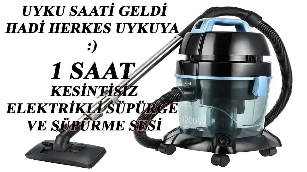 Elektrik Süpürgesi Sesi: Rahatlatıcı ve Çok Yönlü Bir Doğal Beyaz Gürültü Kaynağı