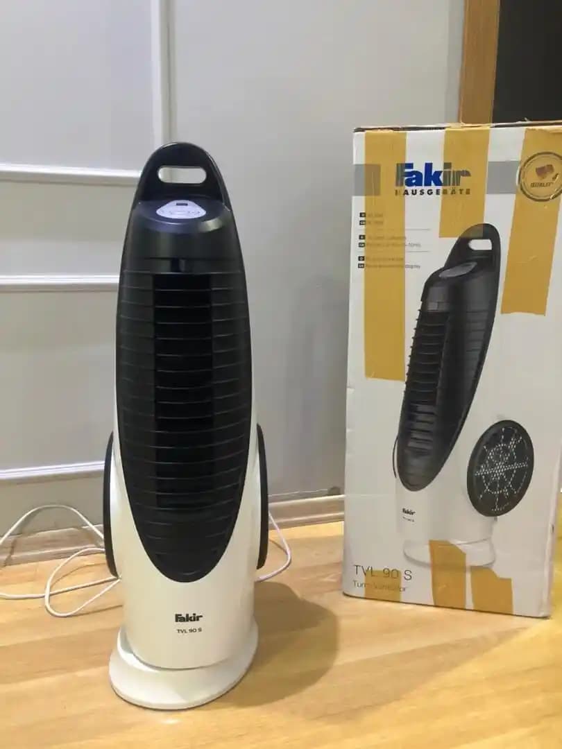 Fakir TVL 90 S Kule Tipi Vantilatör ile Modern ve Verimli Serinlik Çözümü