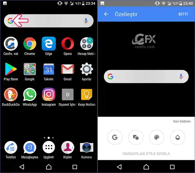 Telefon ve Google Uygulamalarında Tema Değiştirme ve Kişiselleştirme Rehberi
