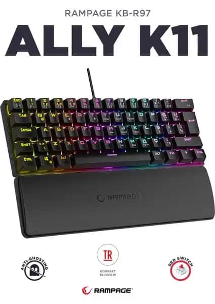 Rampage ALLY K11 ve Rampage Plower K60 Karşılaştırması: Hangi Mekanik Klavye Sizin İçin Uygun