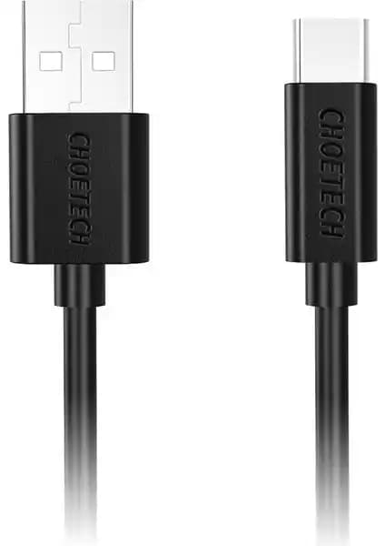 Choetech USB-C to USB-A Data ve Şarj Kablosu 2 Metre Dayanıklı ve Hızlı Şarj