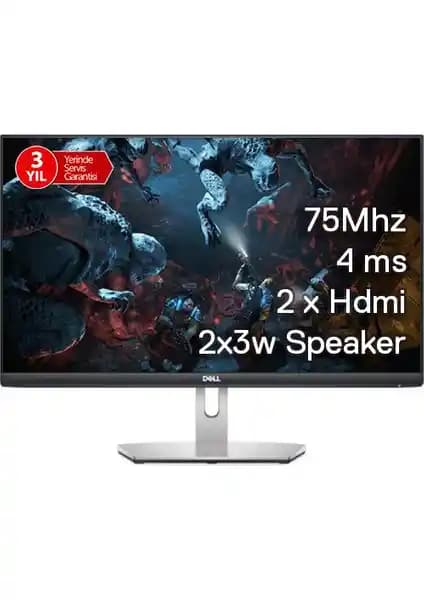 Dell S2421H 23,8'' IPS Tam HD Monitör: Akıcı Performans ve Göz Konforu