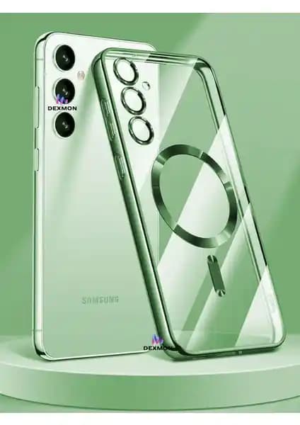 Dexmon Galaxy S24 FE Kılıf: Esnek Silikon, Kamera Koruma ve MagSafe Desteğiyle Şıklık