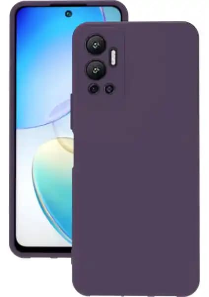 Eonaks Infinix Hot 12 Kamera Korumalı Silikon TPU Arka Kapak Kılıf