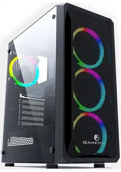 Gametech Legend Mesh Panel Kasa 4 Rainbow Fanlı, Geniş Soğutma ve Donanım Uyumu