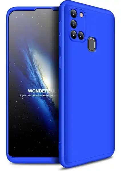 KNY Galaxy A21S 3 Parça 360 Zore Ays Kapak: Dayanıklı ve Şık Telefon Kılıfı