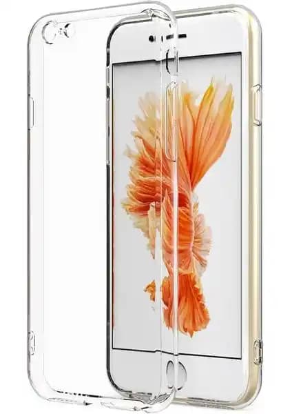 Kvy iPhone 6 Kamera Korumalı Süper Silikon Kılıf ile Dayanıklı ve Şık Koruma