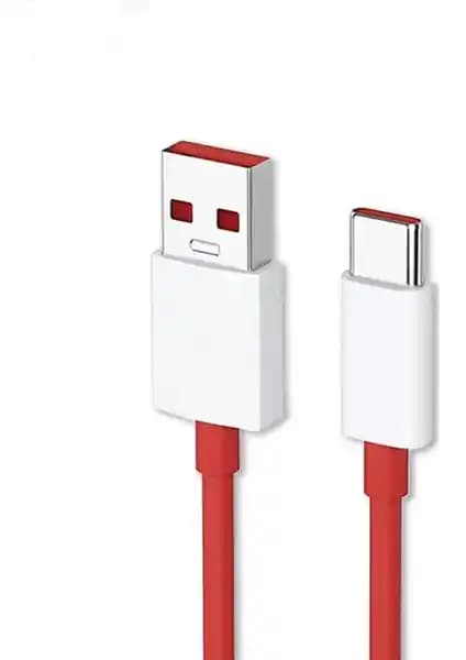 OnePlus C202A Type-C Şarj ve Data Kablosu Kırmızı 1 Metre - Dayanıklı ve Çok Fonksiyonlu