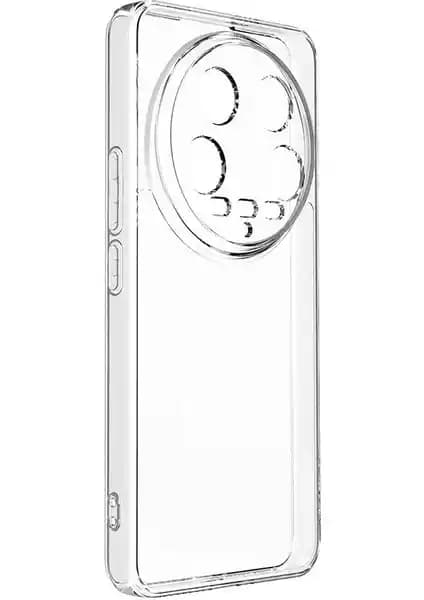 Prolysus Xiaomi 14 Ultra Kılıf: Şeffaf, Kamera Korumalı Yu<muş>ak Silikon Tasarım