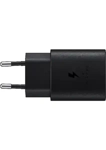 Samsung EP-TA800N Type-C 25W Siyah Adaptör Hızlı ve Güvenilir Şarj Çözümü