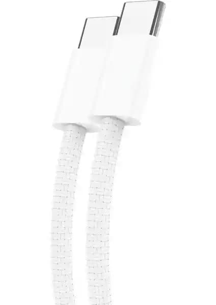 Syrox C146 60W Örgü Type-C Type-C Şarj ve Veri Kablosu Dayanıklılık ve Performans