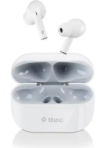 Ttec AirBeat Plus Kablosuz Kulaklık: Bluetooth 5.1, IPX6 Suya Dayanıklı ve Uzun Pil Ömrü