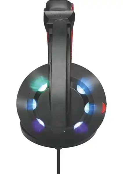 Valor Rogue 40MM Surround Sürücülü Ergonomik Kulaküstü Gaming Oyuncu Kulaklığı Siyah