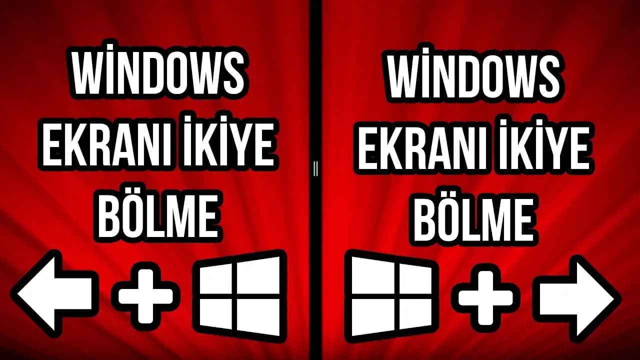 Bilgisayar Ekranını İkiye Bölme Yöntemleri ve Verimlilik Artırıcı İpuçları