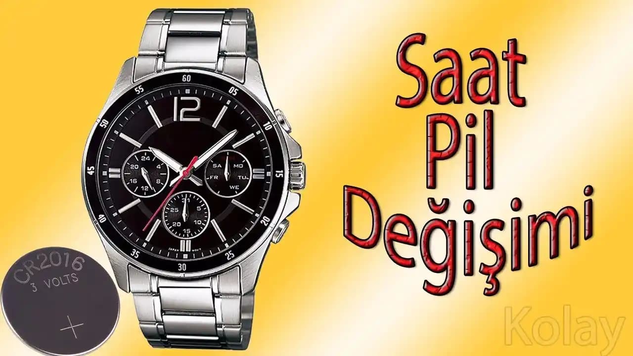 Saat Pili Değiştirme İşlemi: Performansı Korumanın En Etkili Yolu