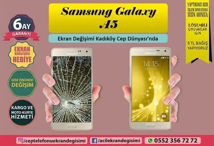 Samsung Galaxy A5 Ekran Değişimi Fiyatları ve Güvenilir Onarım Seçenekleri