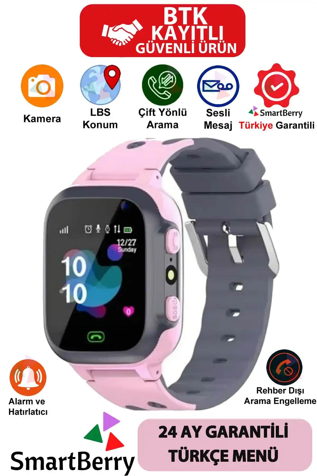 Smartberry Akıllı Saatler: Günlük Yaşamda Sağlık, Güvenlik ve Konforun Anahtarı