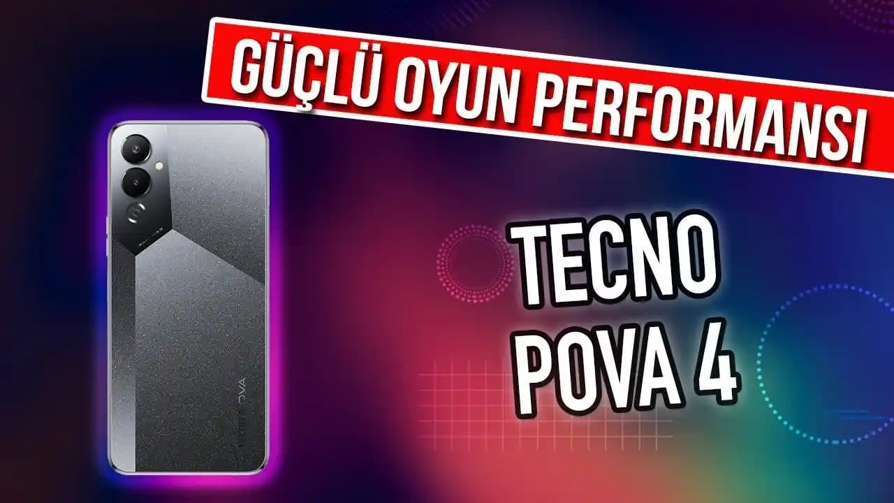2025'te Tecno Pova 4 ile Uzun Pil Ömrü ve Güçlü Performansın Sırrı