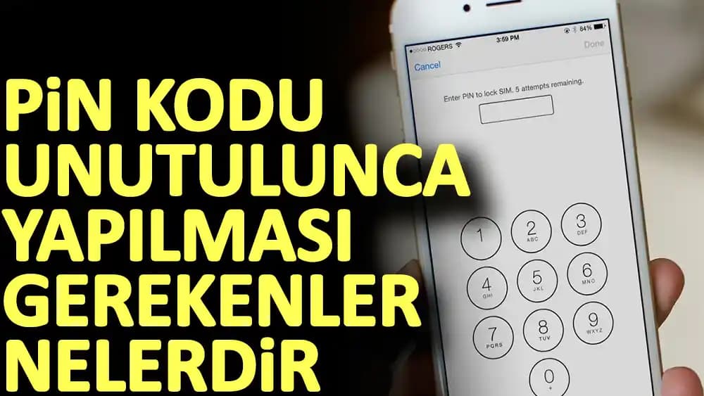 Telefon PIN Kodu Unuttum Ne Yapmalıyım ve Güvenle Çözüm Yolları Nelerdir?